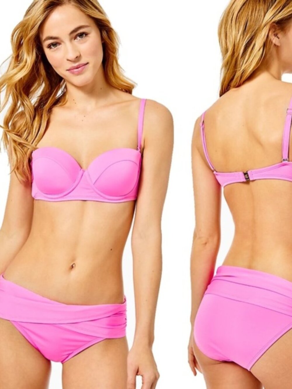 Lilly Pulitzer Leven Top And Lagoon Sarong Hipster Bottom - Picture 3 of 16